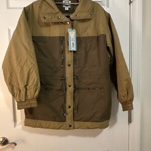 NWT 🦋FUTURE Collective Two-Tone Tan Jacket